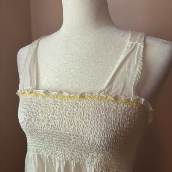 Free People Vintage Mixed Fabric Racerback Tank - Picture 3 of 6